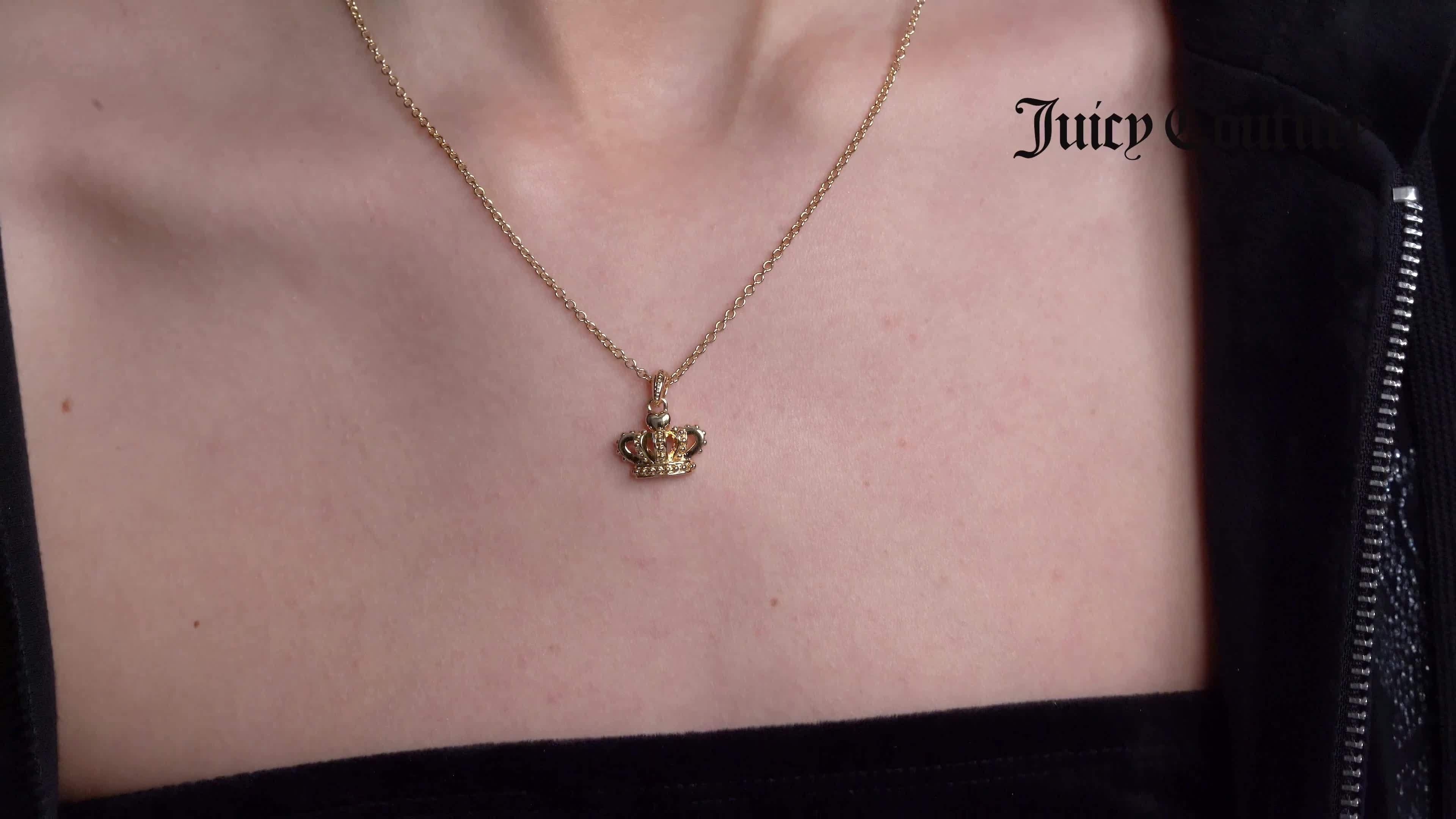 Image thumbnail 6 of 6 of Juicy Couture Icon Crown Pendant