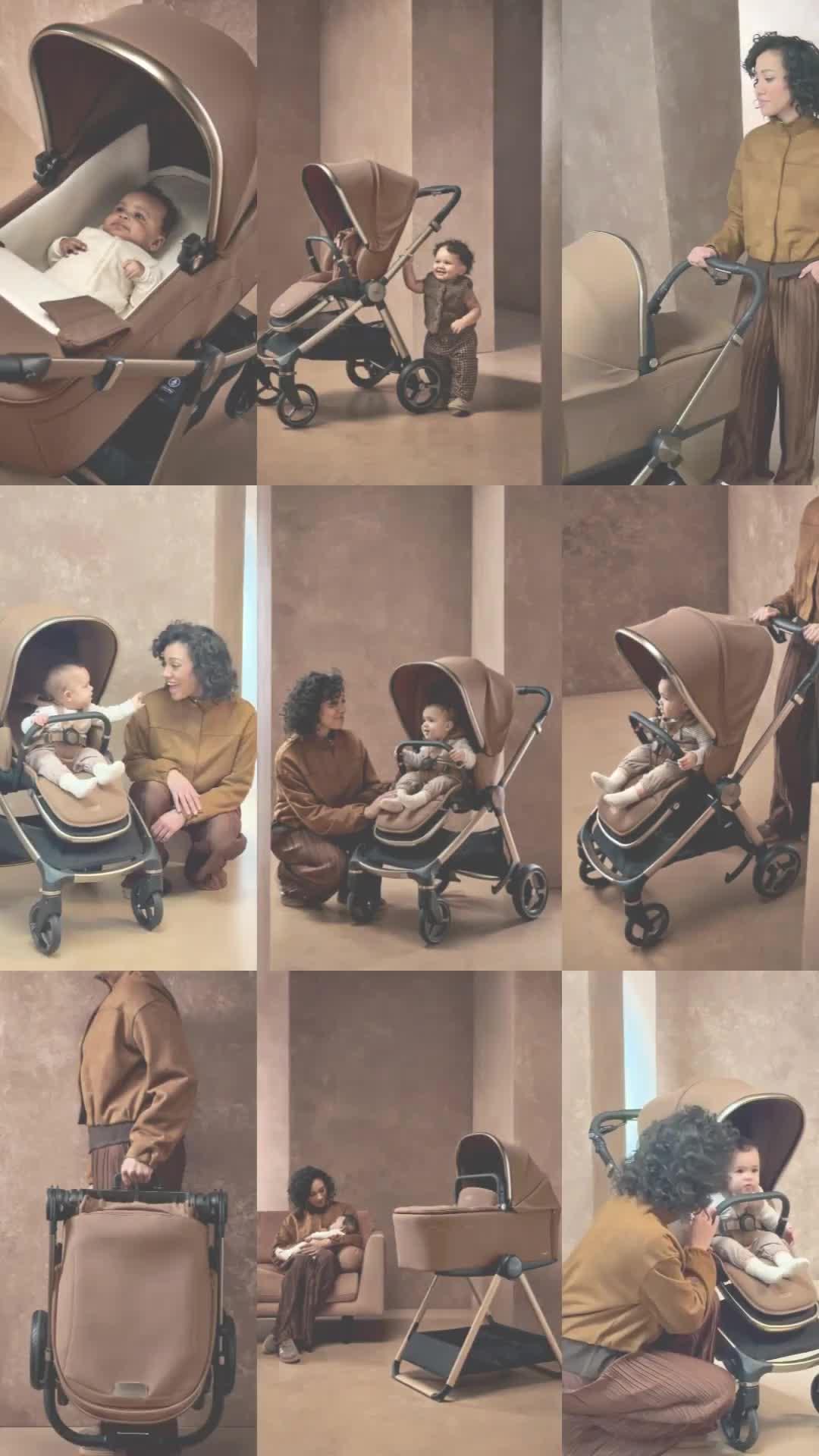Image thumbnail 8 of 8 of Mamas & Papas Vardo Nutmeg Complete Stand Bundle