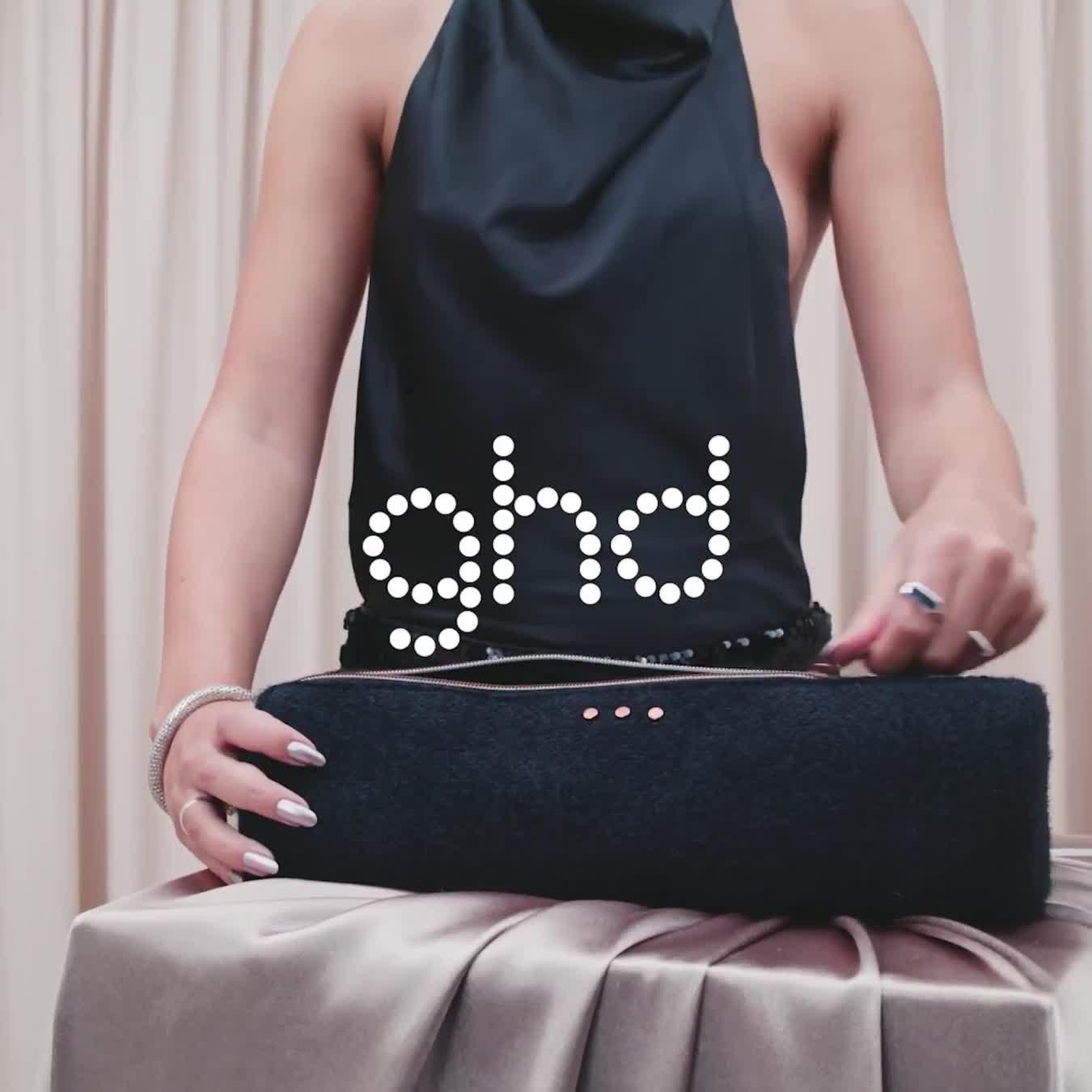 Image thumbnail 8 of 8 of ghd ghd Glide+ Max Smoothing Hot Brush Festive Gift Set in Black