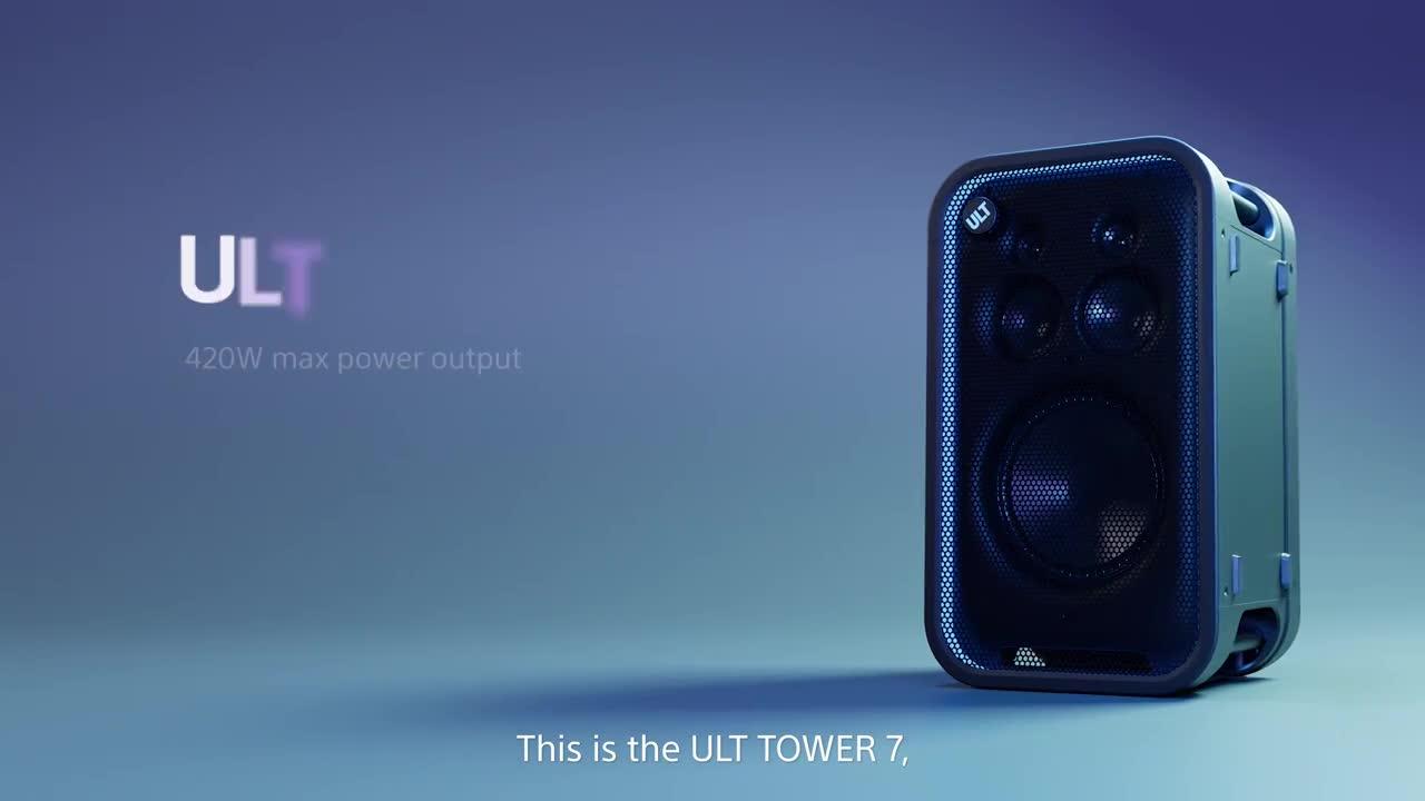 Image thumbnail 8 of 8 of Sony ULT TOWER 7 POWERSOUND PARTY SPEAKER WITH BLUETOOTH
